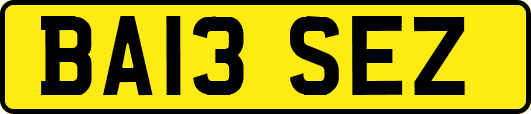 BA13SEZ