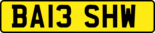 BA13SHW