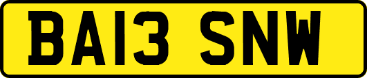 BA13SNW