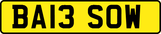 BA13SOW