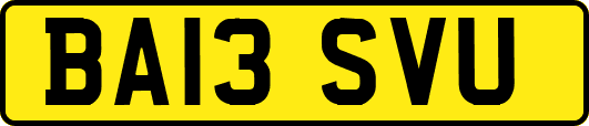 BA13SVU