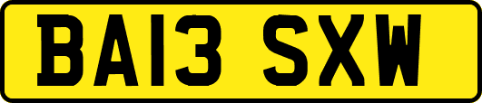 BA13SXW