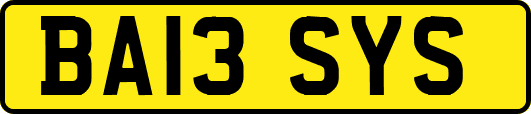 BA13SYS