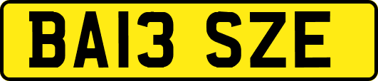 BA13SZE