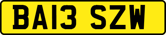 BA13SZW