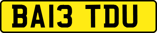 BA13TDU