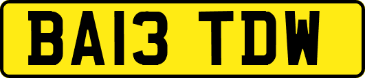 BA13TDW