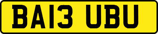 BA13UBU