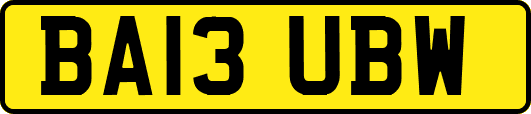 BA13UBW