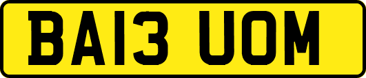 BA13UOM