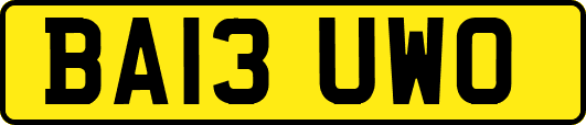 BA13UWO