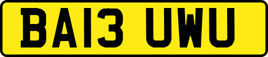 BA13UWU
