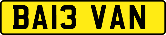 BA13VAN