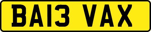 BA13VAX