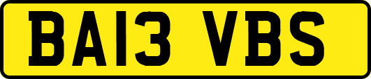 BA13VBS