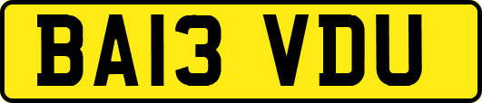 BA13VDU