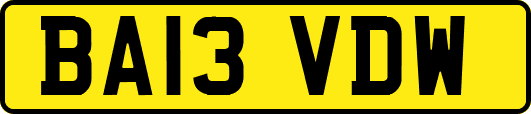 BA13VDW