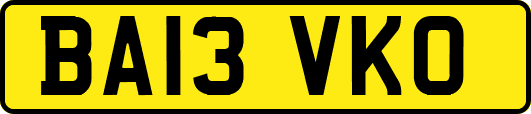 BA13VKO