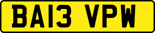 BA13VPW