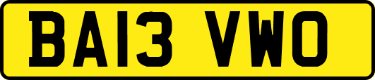 BA13VWO