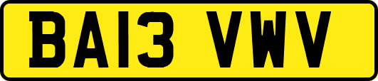 BA13VWV