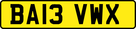 BA13VWX