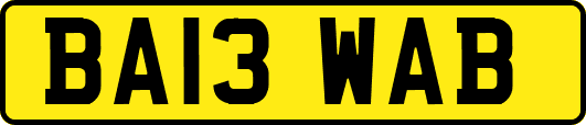 BA13WAB