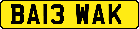 BA13WAK