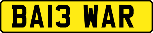 BA13WAR