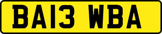 BA13WBA