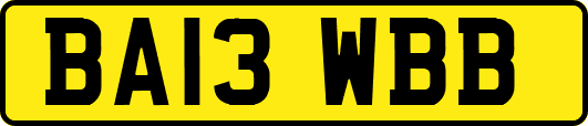 BA13WBB