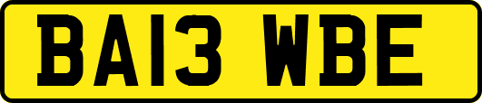BA13WBE