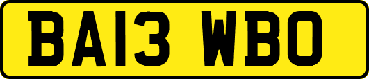 BA13WBO