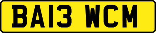 BA13WCM