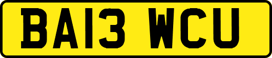 BA13WCU