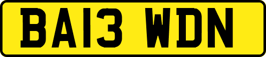 BA13WDN