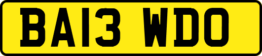 BA13WDO
