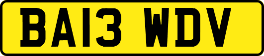 BA13WDV