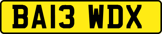 BA13WDX