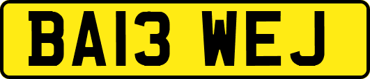 BA13WEJ