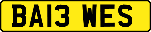 BA13WES