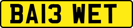 BA13WET
