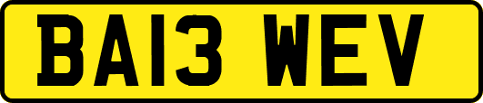 BA13WEV
