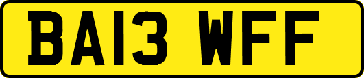 BA13WFF