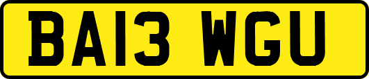 BA13WGU