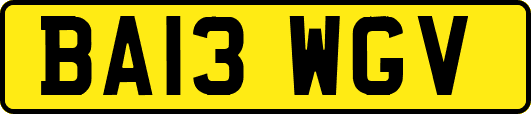 BA13WGV