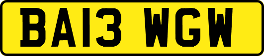 BA13WGW