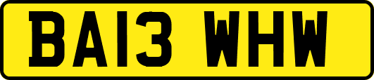 BA13WHW