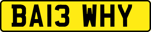 BA13WHY