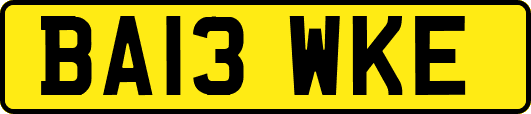 BA13WKE